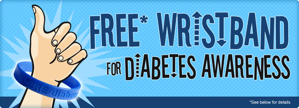 Diabetes Awareness Wristband