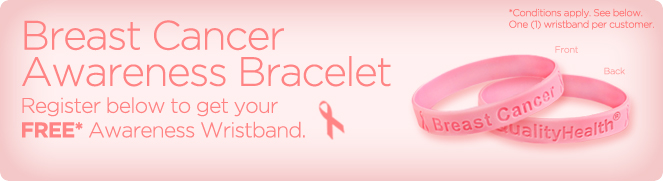 Breast Cancer Wristband